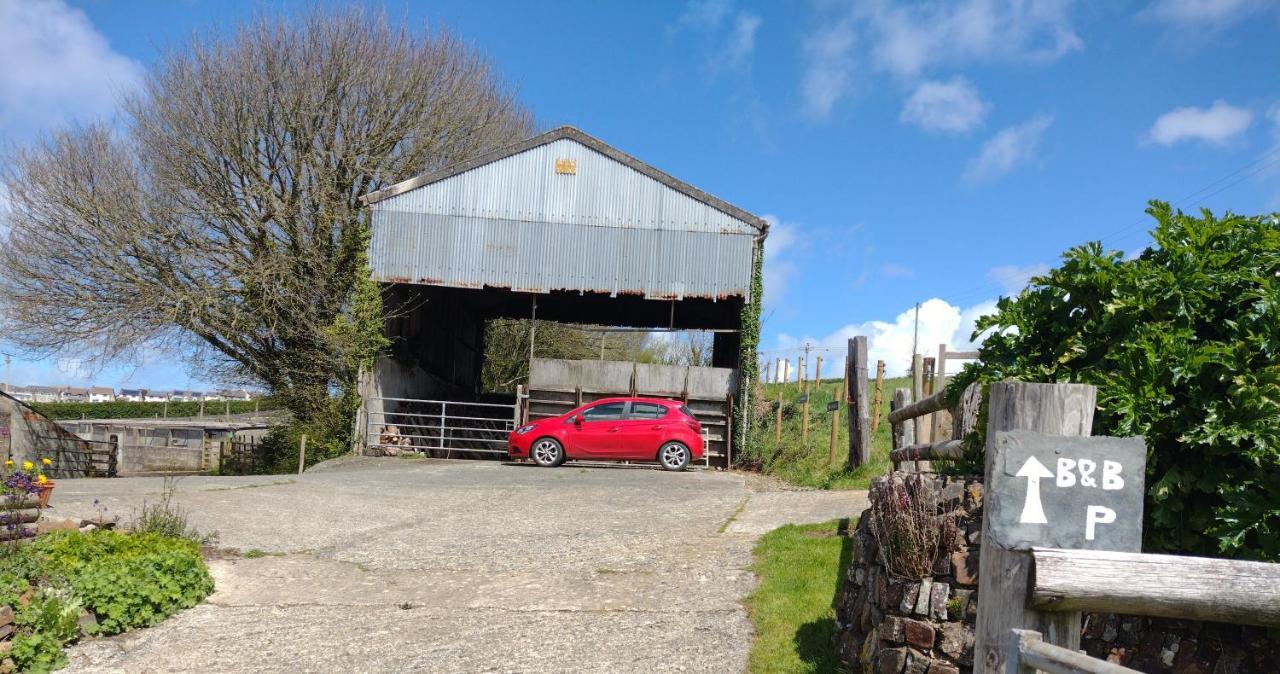 Sharlands Farm Bed And Breakfast Bude Bagian luar foto