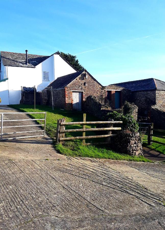 Sharlands Farm Bed And Breakfast Bude Bagian luar foto